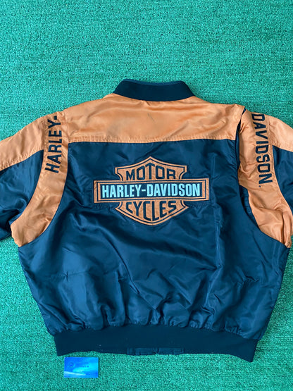 Vintage Harley Davidson Nylon Jacket