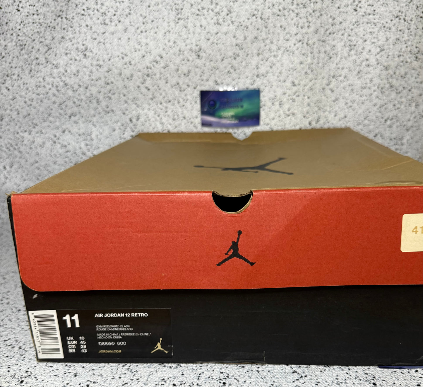 Jordan 12 Gym Red 11 Men/12.5 Women “Preowned”