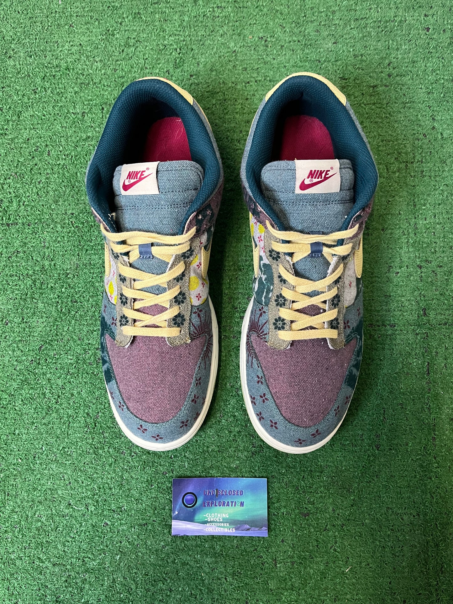 Nike dunk low community garden size 13men/14.5women