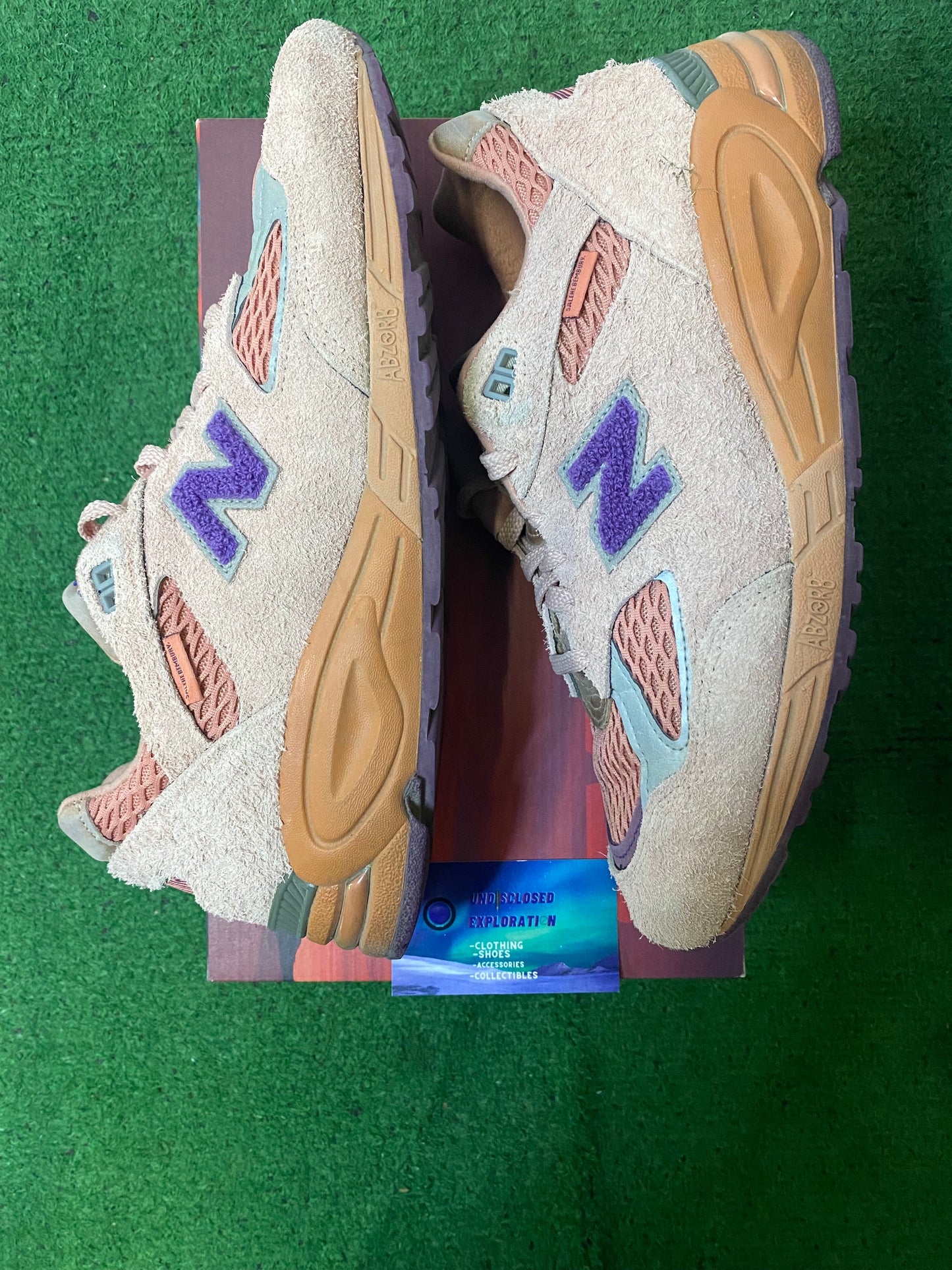 New balance 990v2  Salehe bembury Sand be the time  size 10men/11.5women