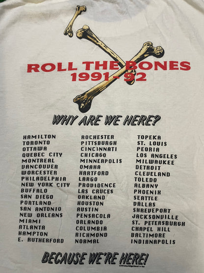 vintage 1991–1992 Rush Roll the Bones tee