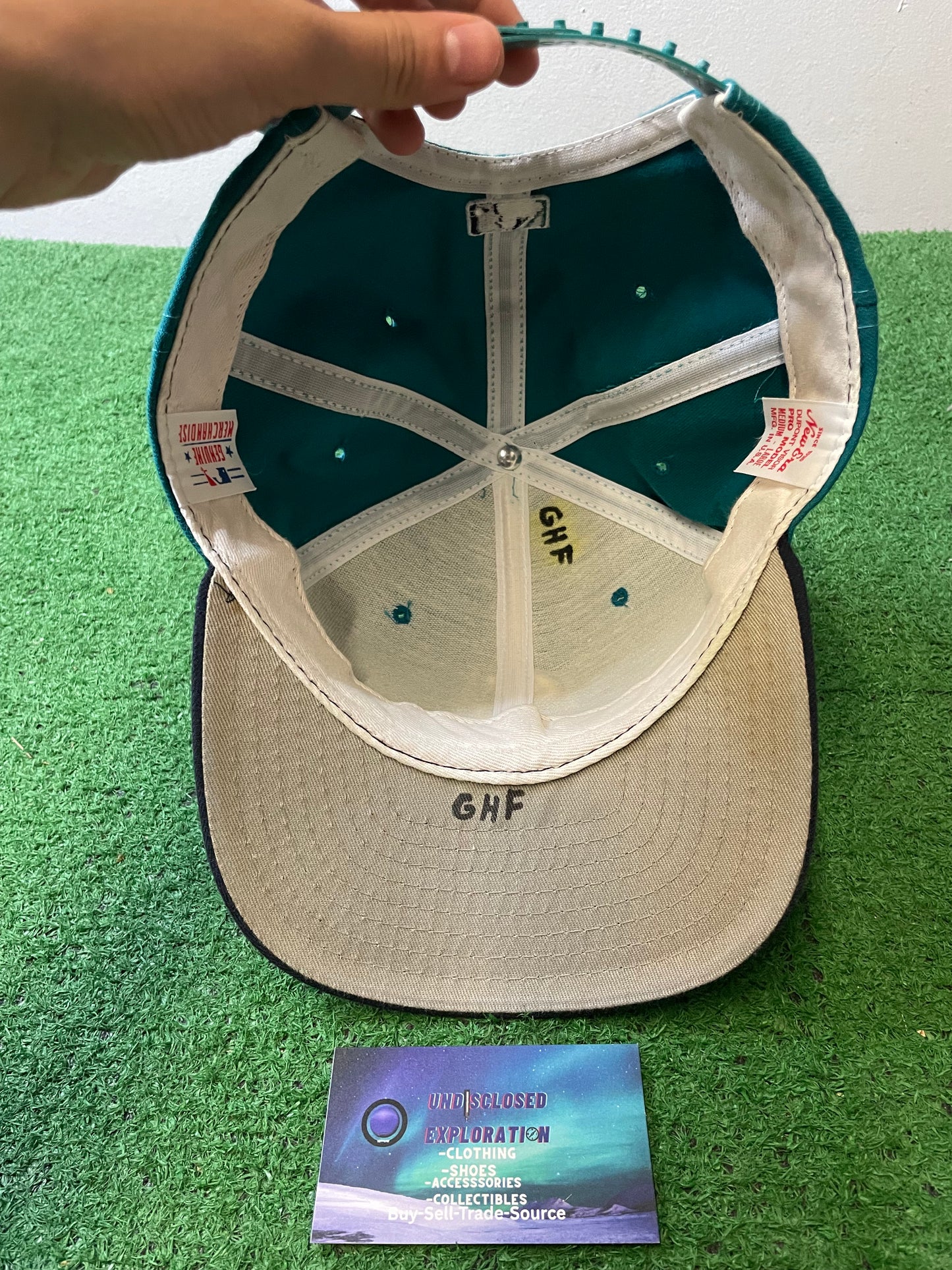 Vintage 1990s Seattle Mariners embroidered teal hat