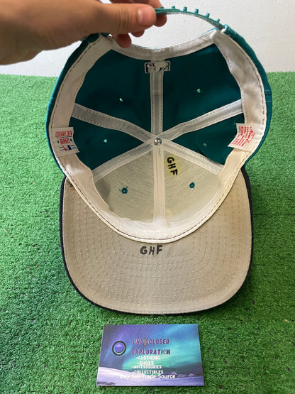 Vintage 1990s Seattle Mariners embroidered teal hat