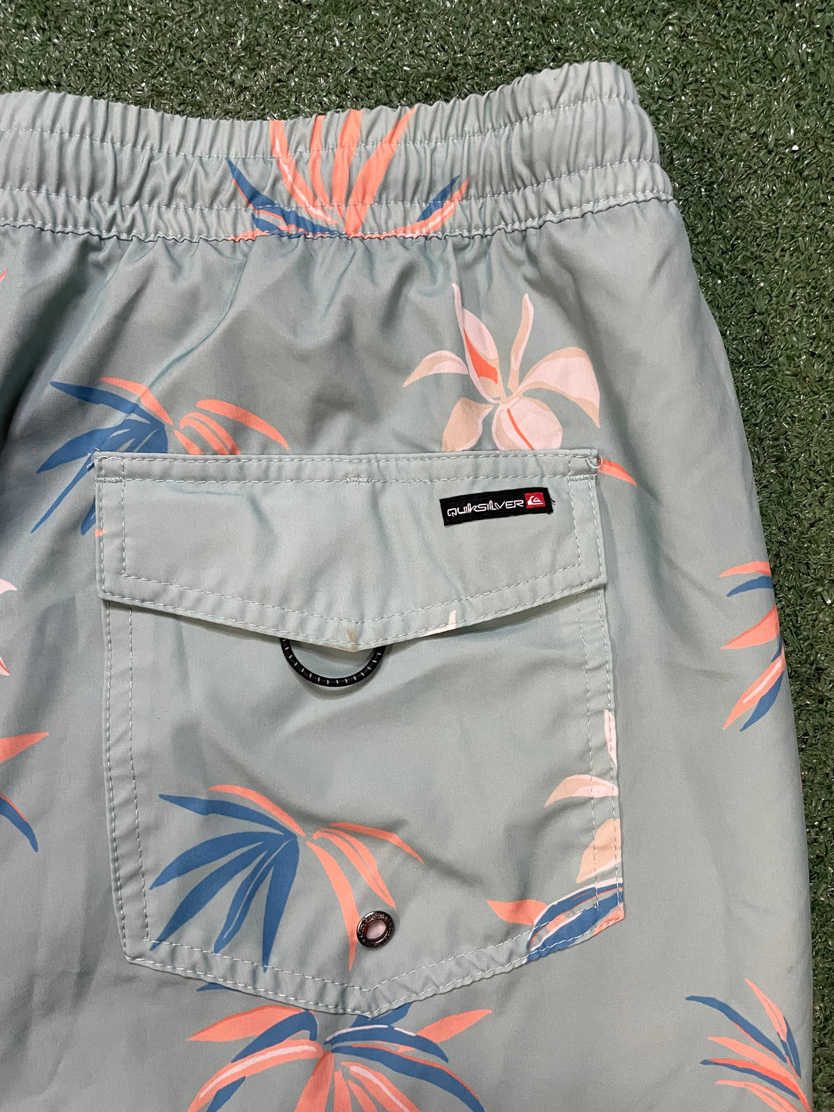 Quiksilver floral board shorts