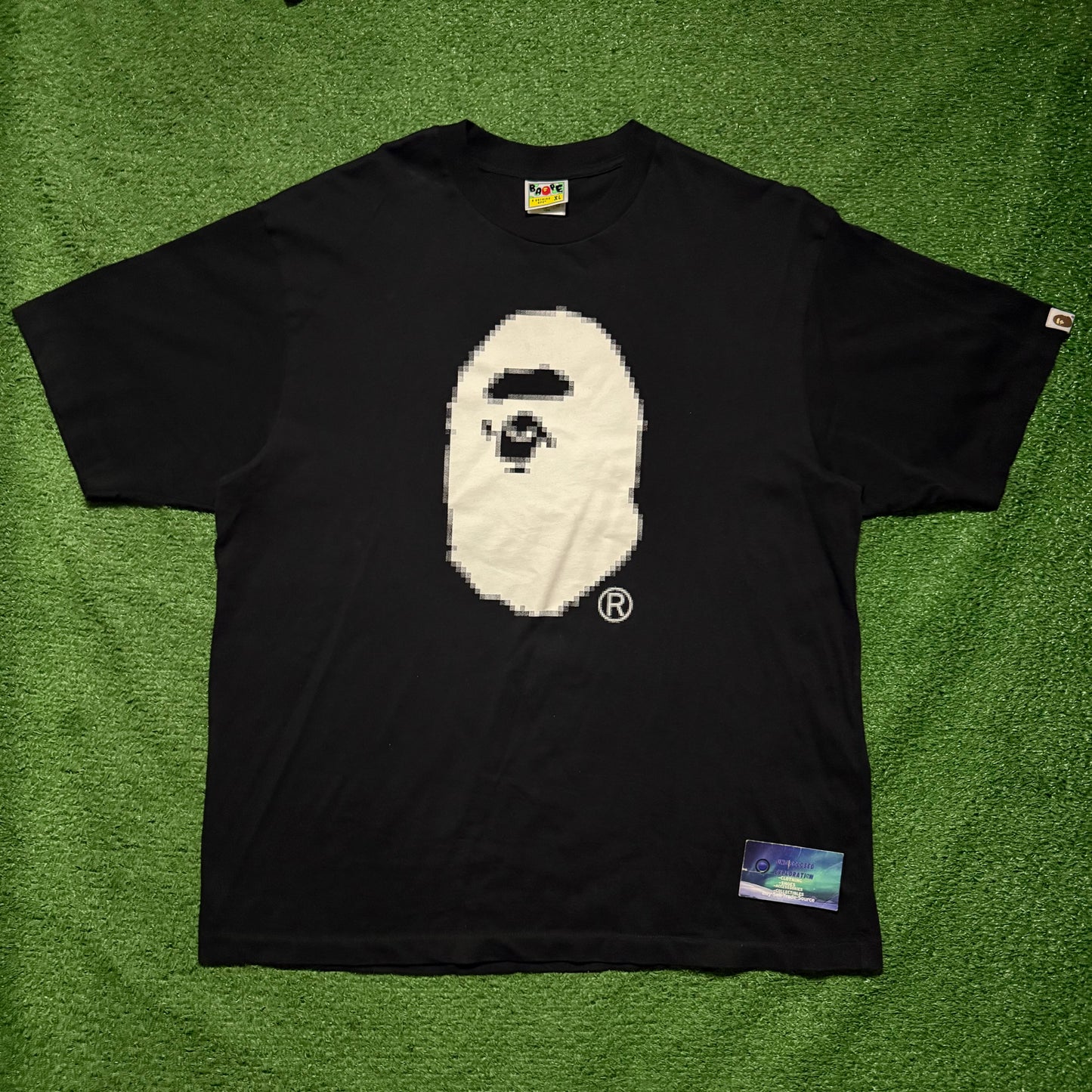 Bape Pixel Ape Head Shirt