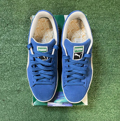 Puma suede classic blue size 10men/11.5women