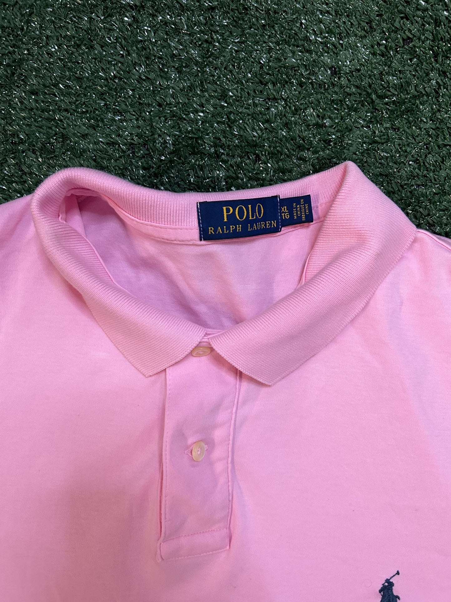 Vintage pink polo Ralph Lauren short sleeve