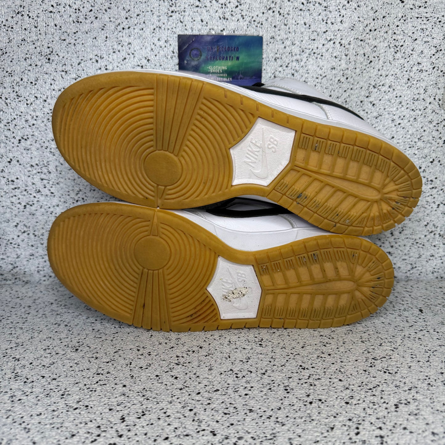 Nike Dunk SB White Gum 11 Men/12.5 Women “Preowned”