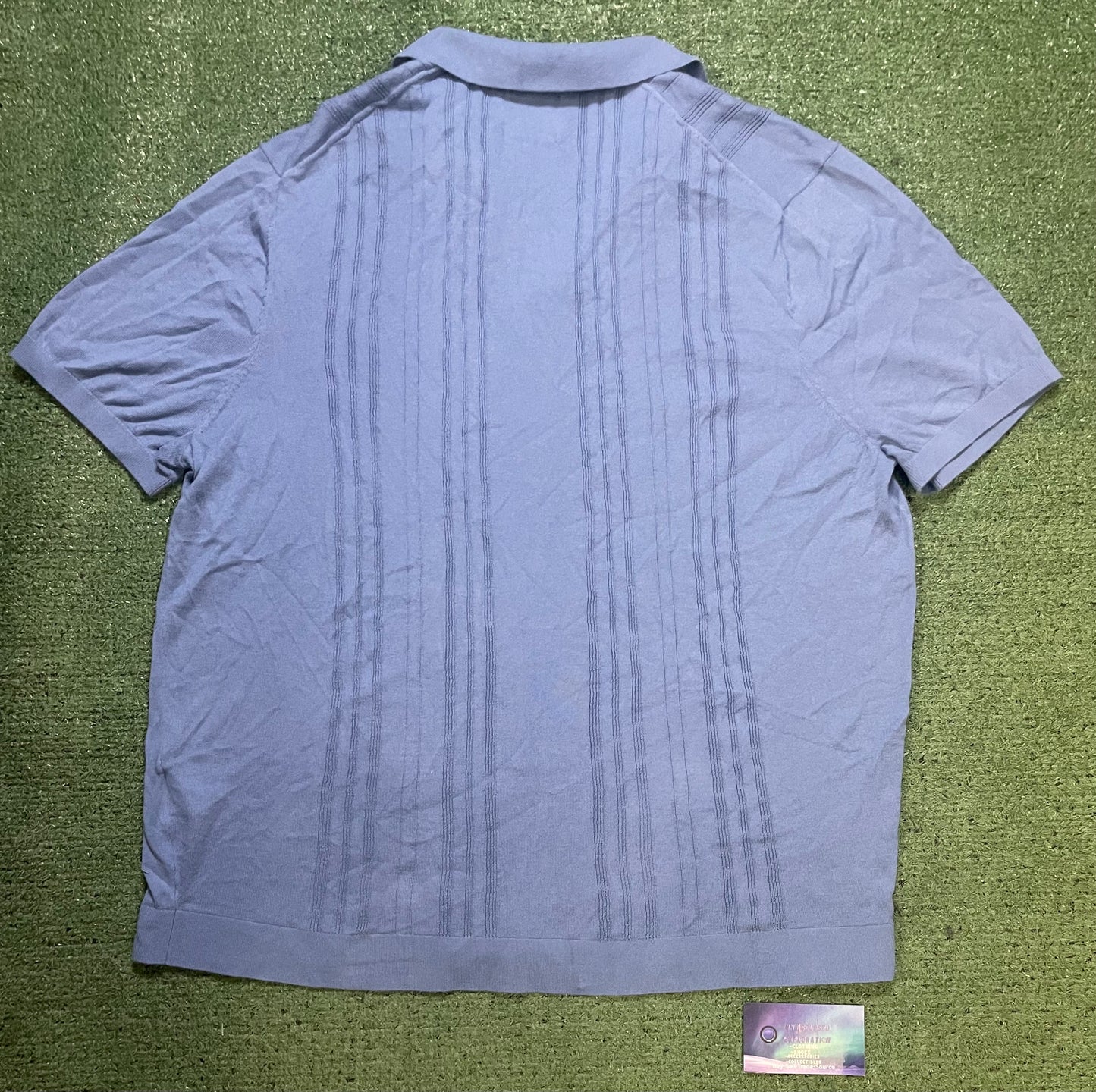 Abercrombie & Fitch blue polo