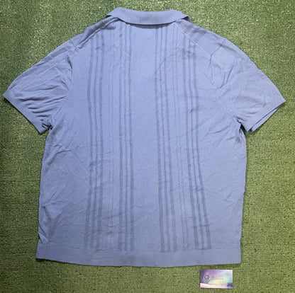 Abercrombie & Fitch blue polo