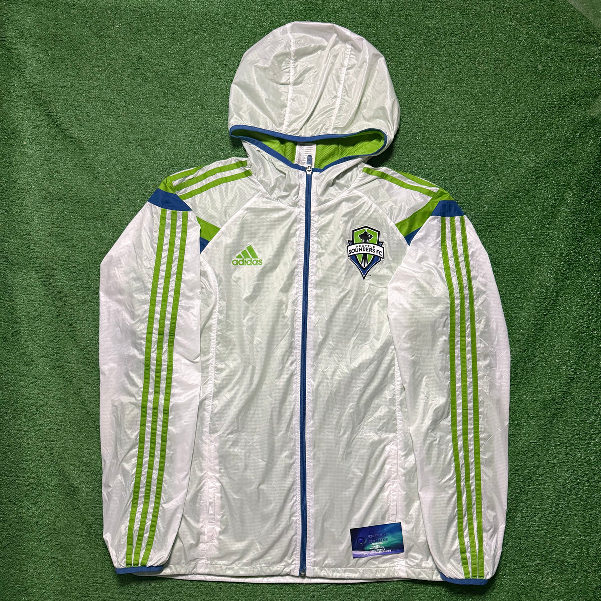 Seattle Sounders Anthem Windbreaker Hoodie
