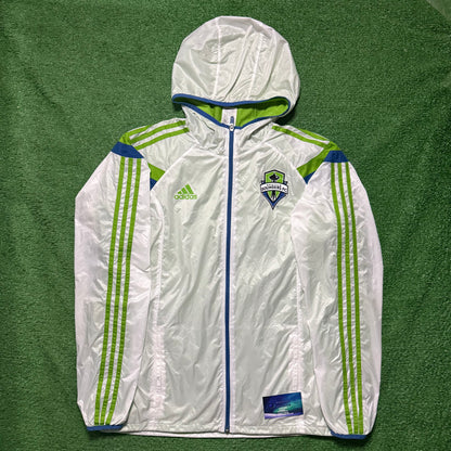 Seattle Sounders Anthem Windbreaker Hoodie