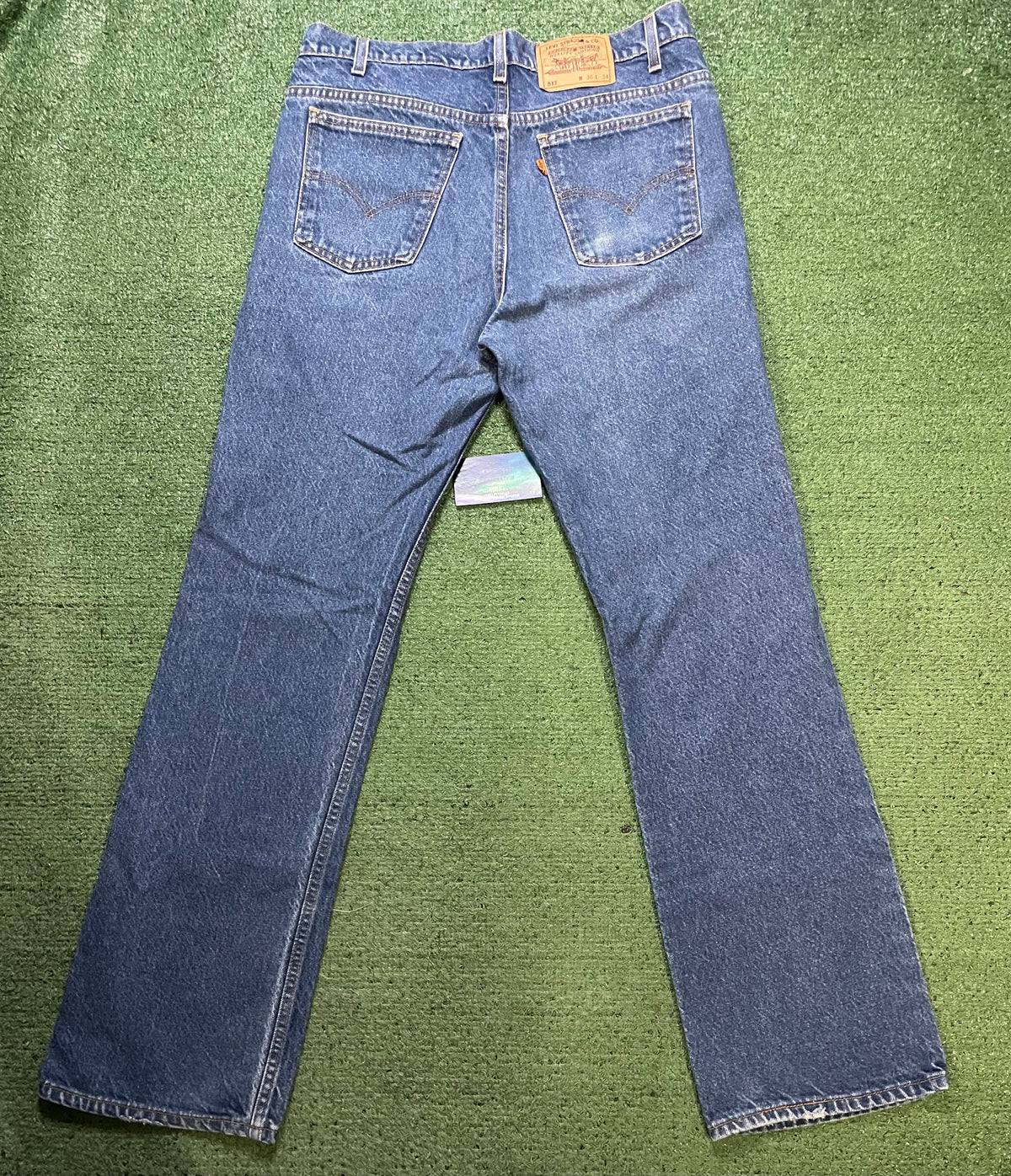 Vintage 1990s Levi’s 517 Orange tab jeans
