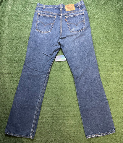 Vintage 1990s Levi’s 517 Orange tab jeans