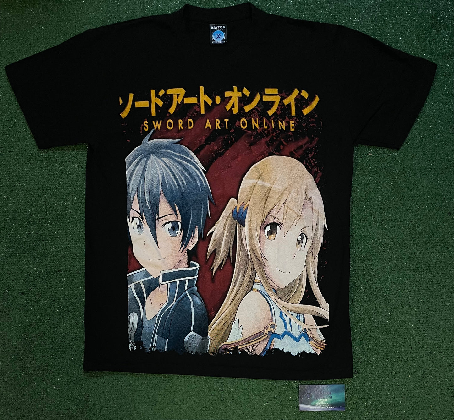 Sword Art Online Rayton Playeras black tee