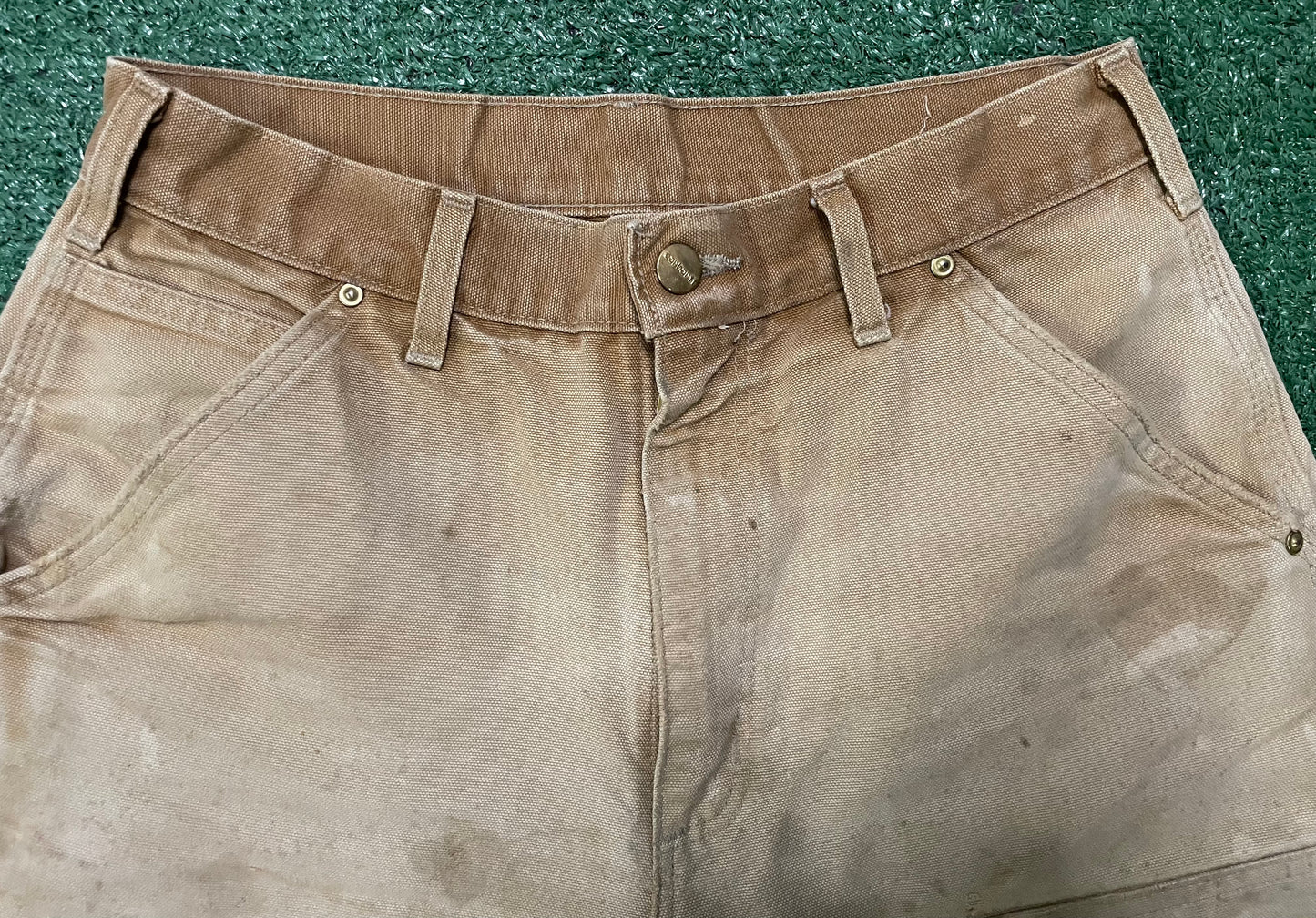 Carhartt beige double knees pants