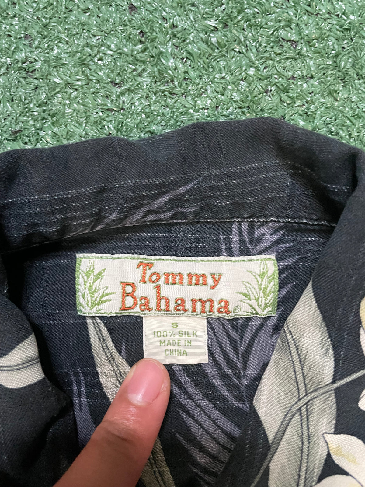 Tommy Bahama silk floral button up
