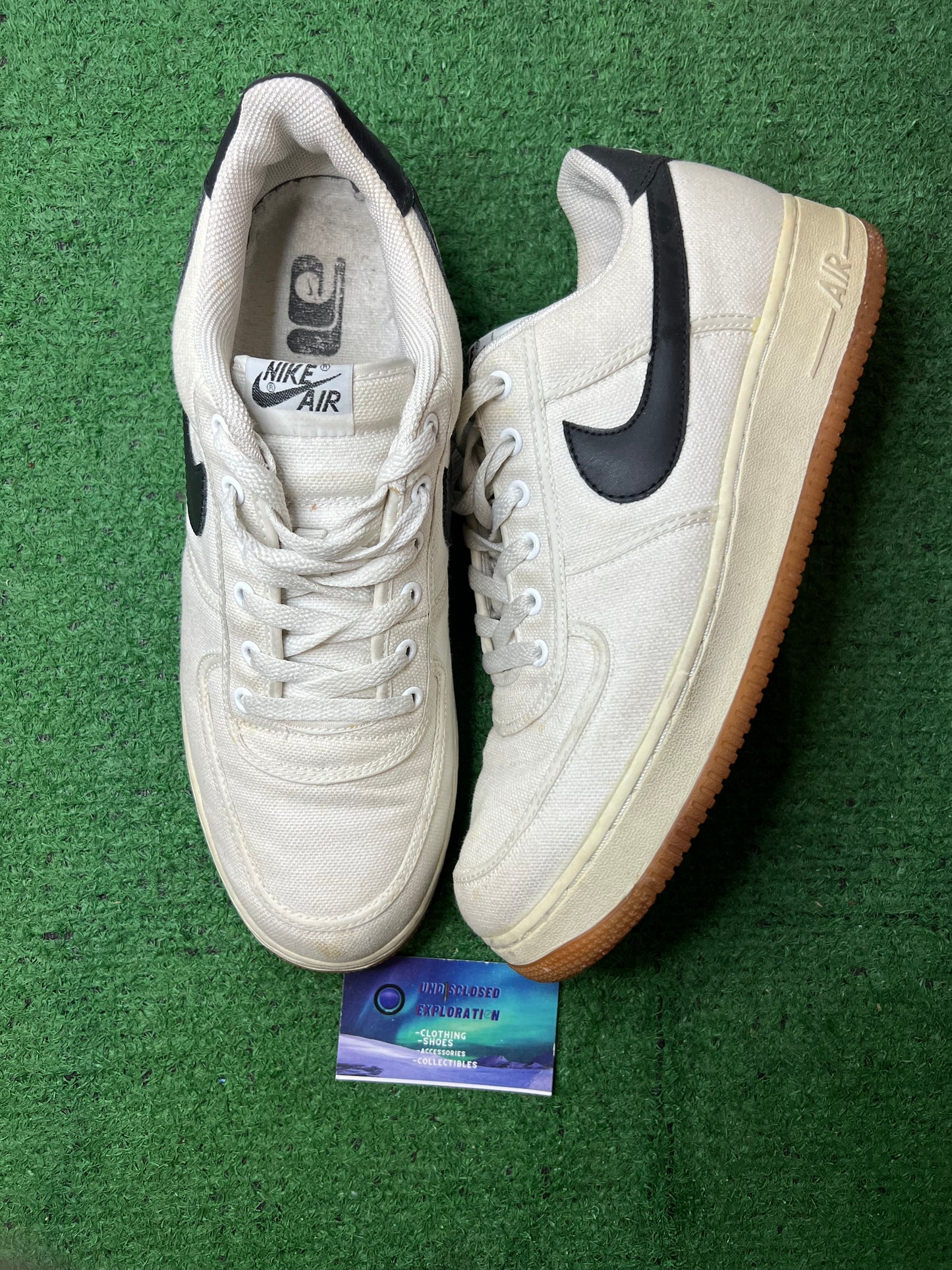 Nike Air Force 1 canvas 2004 size 11.5men/13women