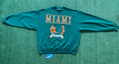 Vintage University of Miami Crewneck sweater