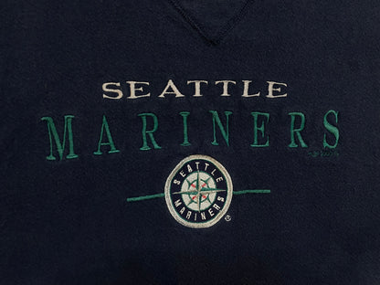 Vintage 1990s Seattle Mariners embroidered crewneck