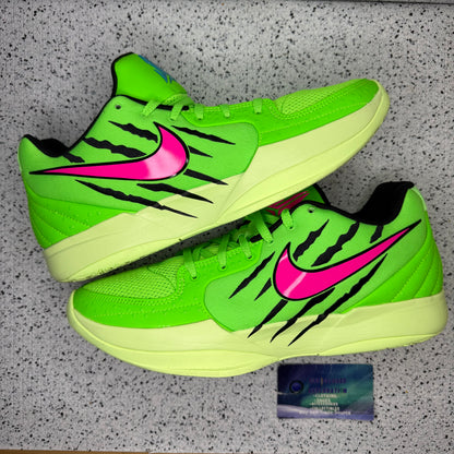 Ja 2 Scratch Pink Green Pink 10.5 Men “Preowned”