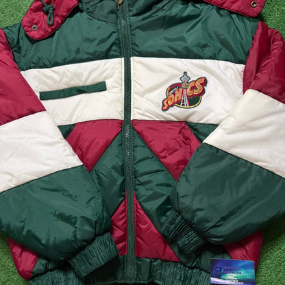 Vintage Seattle SuperSonics Jacket Pro Player