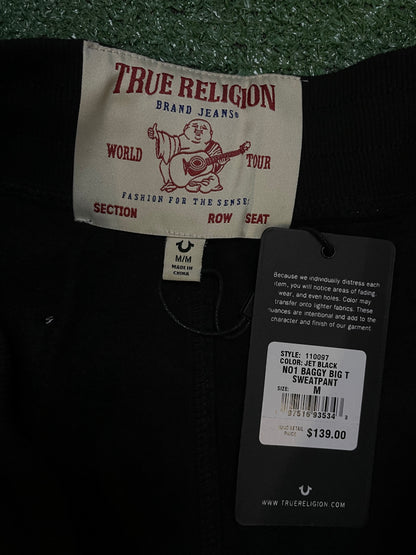 True Religion big T sweatpants