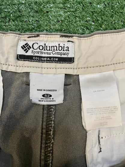 Columbia grey utility shorts