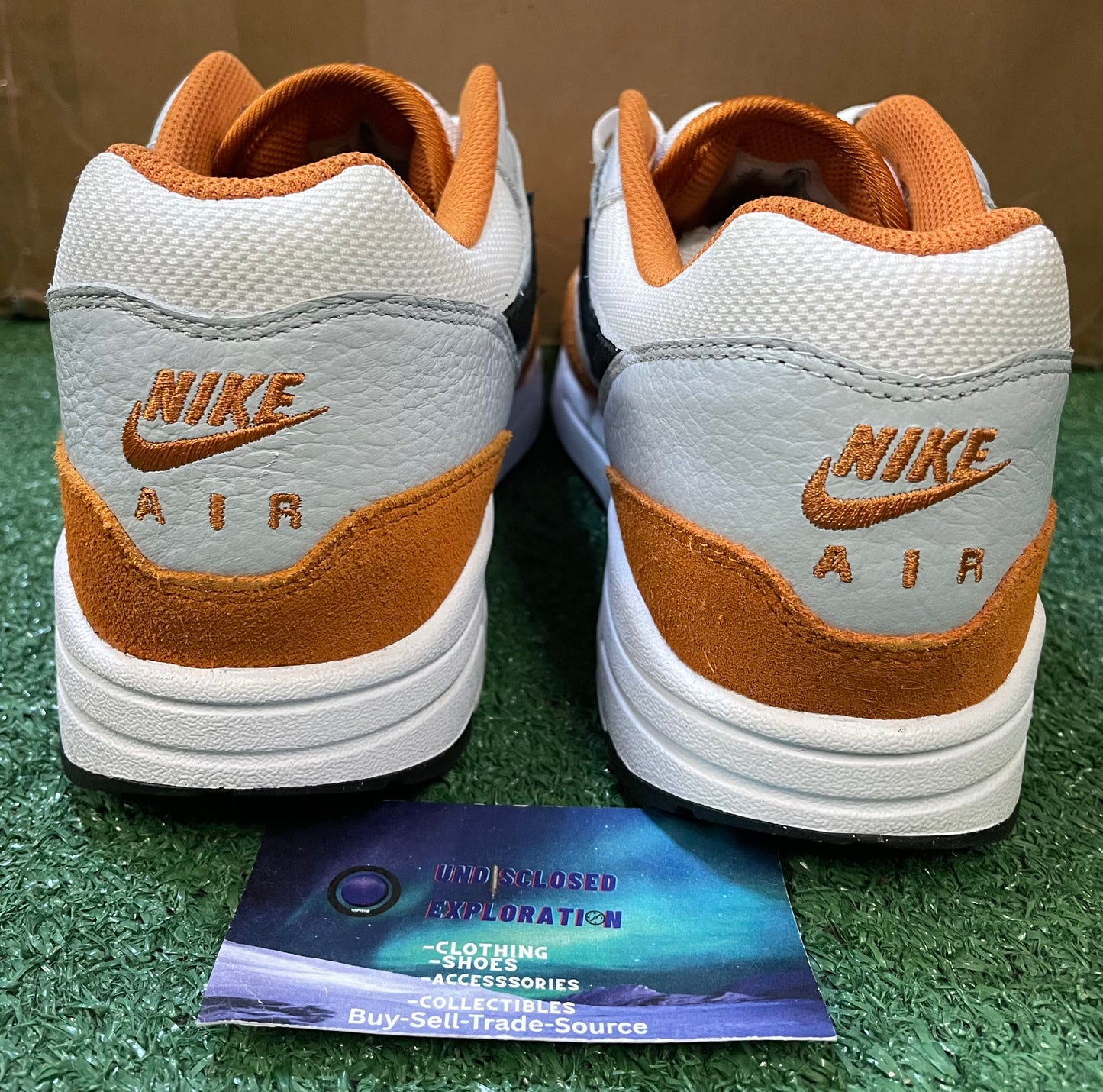 Nike Air Max 1 classic orange monarch size 10men/11.5women