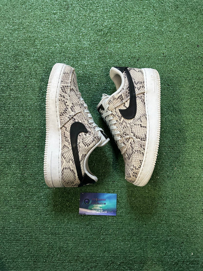 Nike Air Force 1 low snakeskin size 8men/9.5women