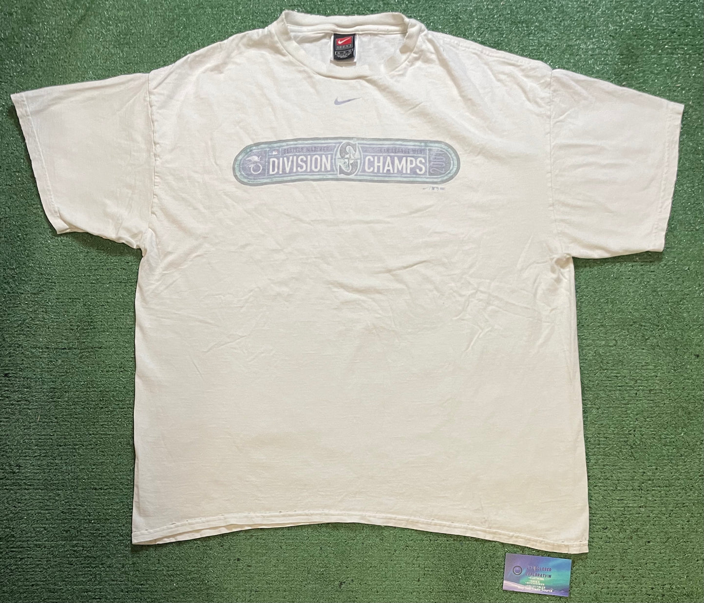 Vintage 2000s  Seattle Mariners Nike center swoosh tee