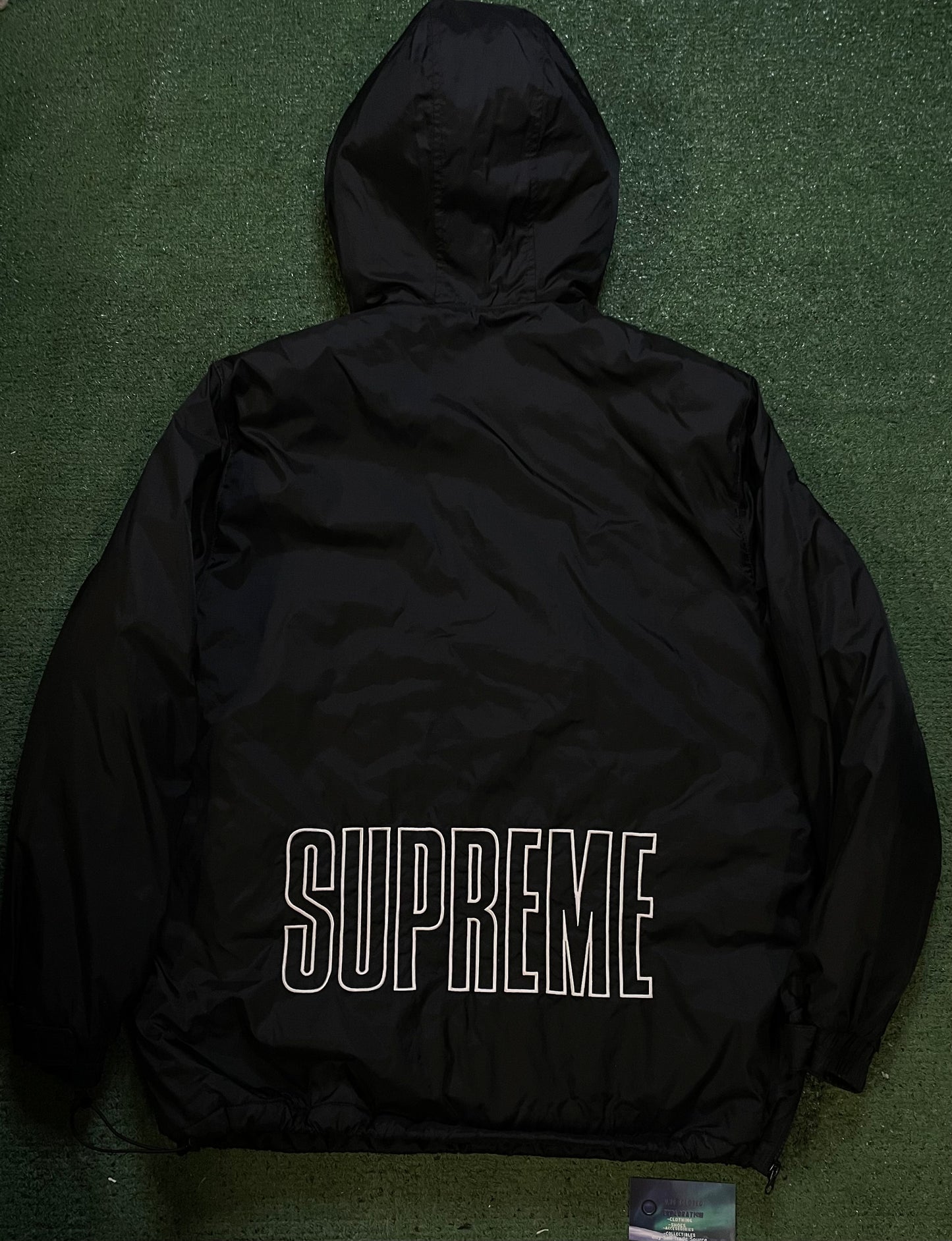Supreme X champion pullover black jacket