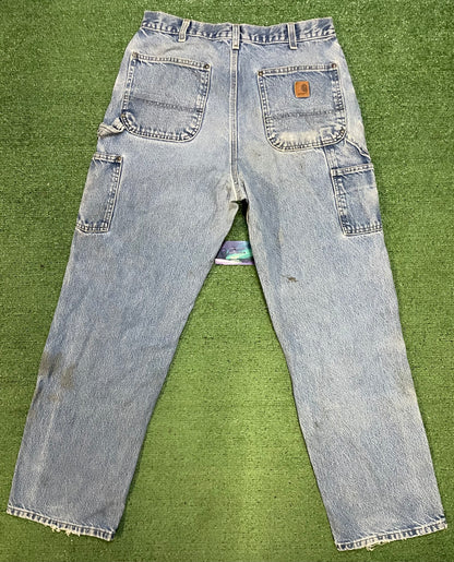 Vintage Carhartt double knee denim