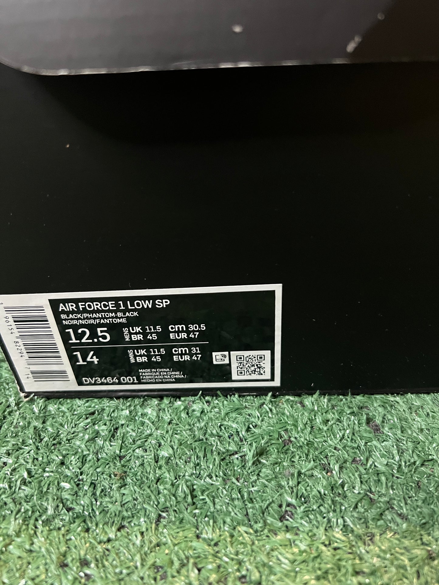 Nike X Ambush Air Force 1 low black size 12.5men/14women