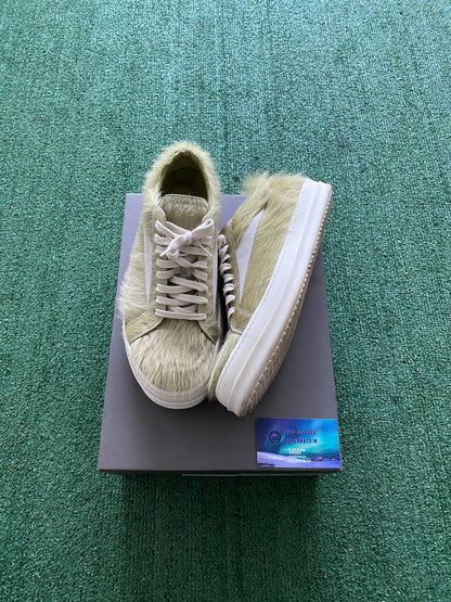 Rick Owens Acid Green Pony Hair Size 43EU/10men/11.5women