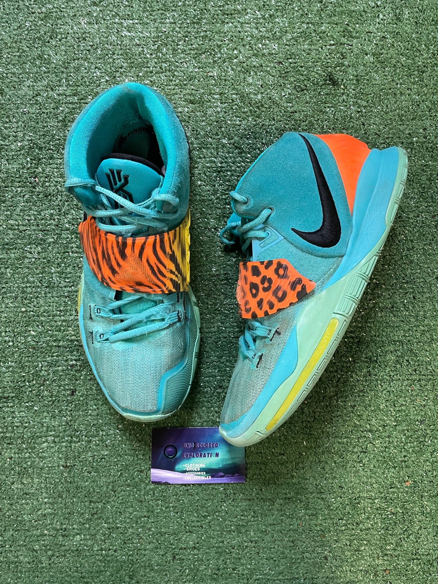 Nike Kyrie 6 oracle aqua size 9.5men/11women