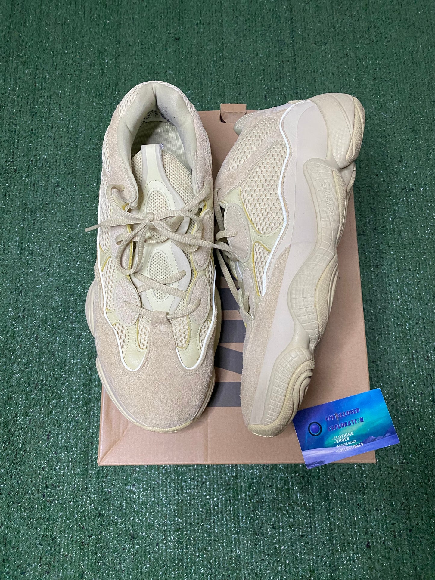 Yeezy 500 “Super moon yellow” size 11.5men/13women