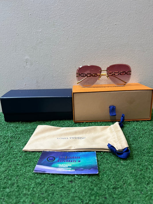 Louis Vuitton Jewel Pilot Sunglasses