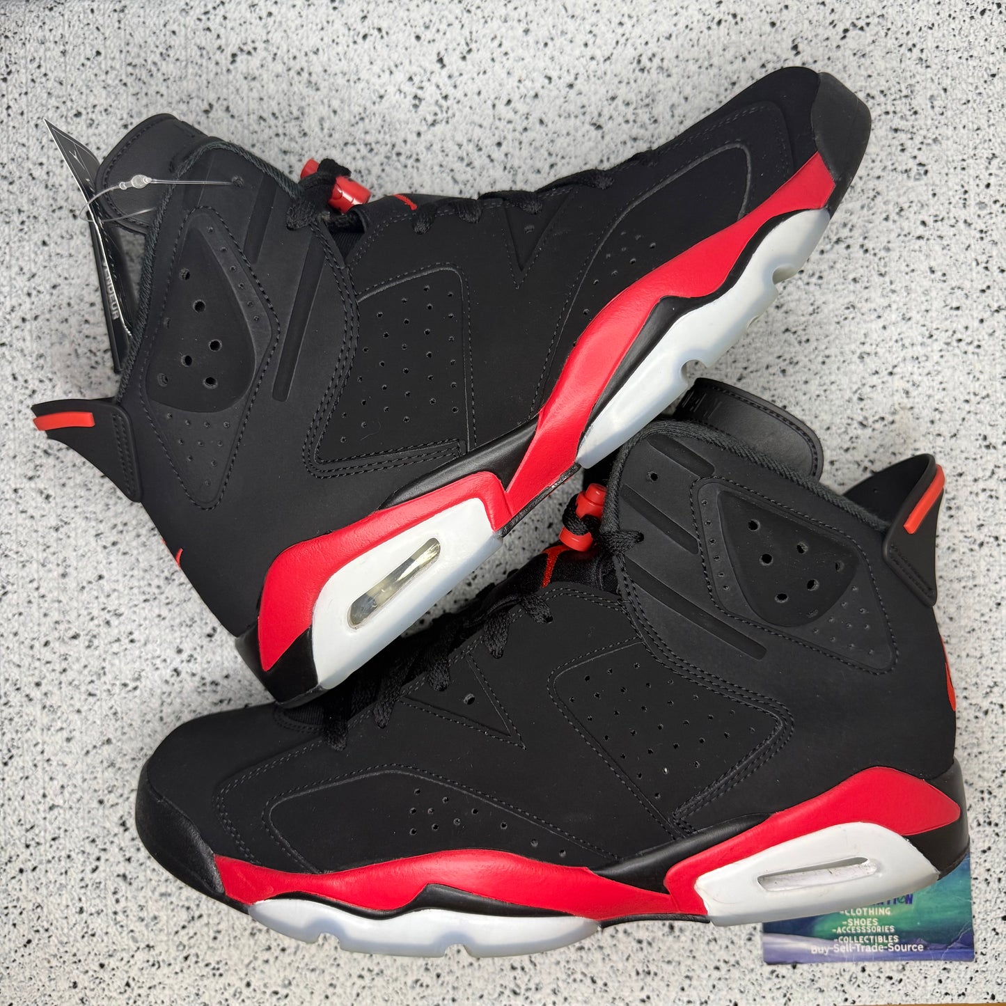 Jordan 6 Infrared Salesman 11 Men “Preowned”