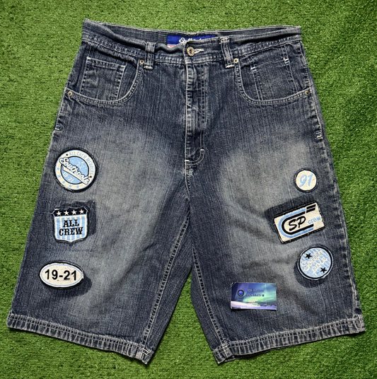Vintage South Pole Jorts Patches