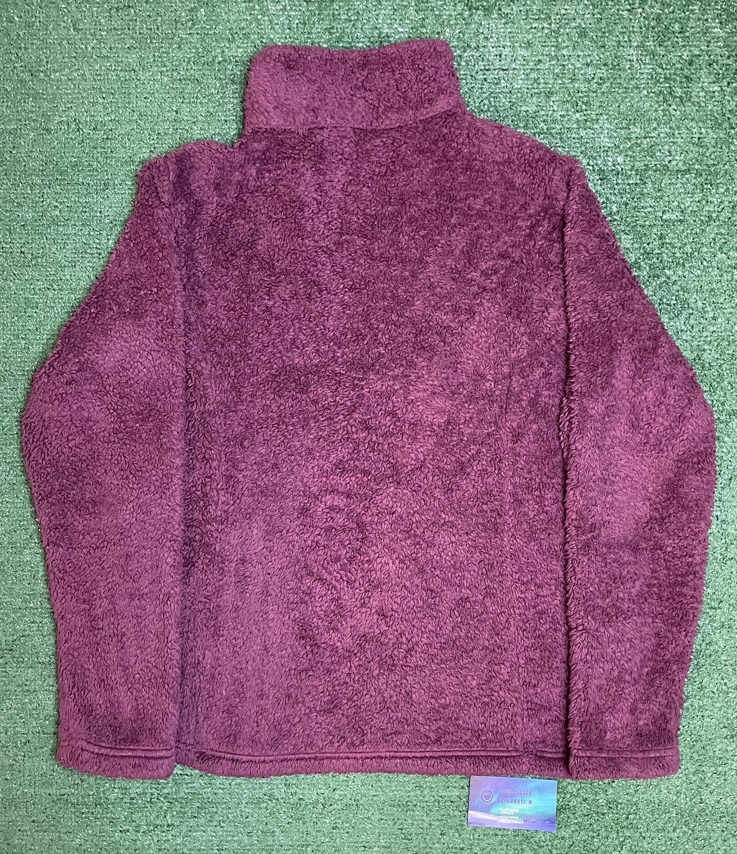 Vintage 2000s Patagonia quarter zip maroon fleeece