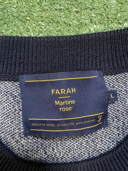 Martine Rose X farah knitted crewneck