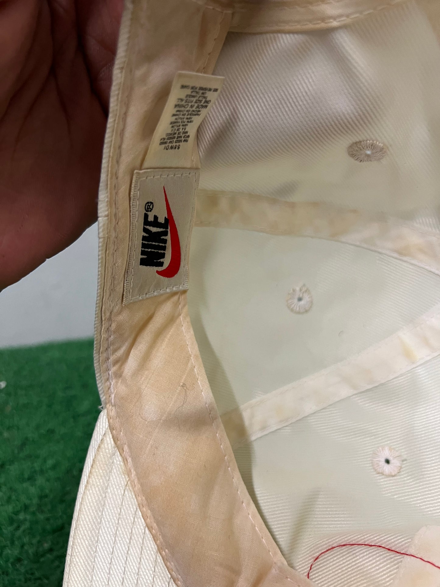 Vintage 1990s Nike Embroidered patch hat