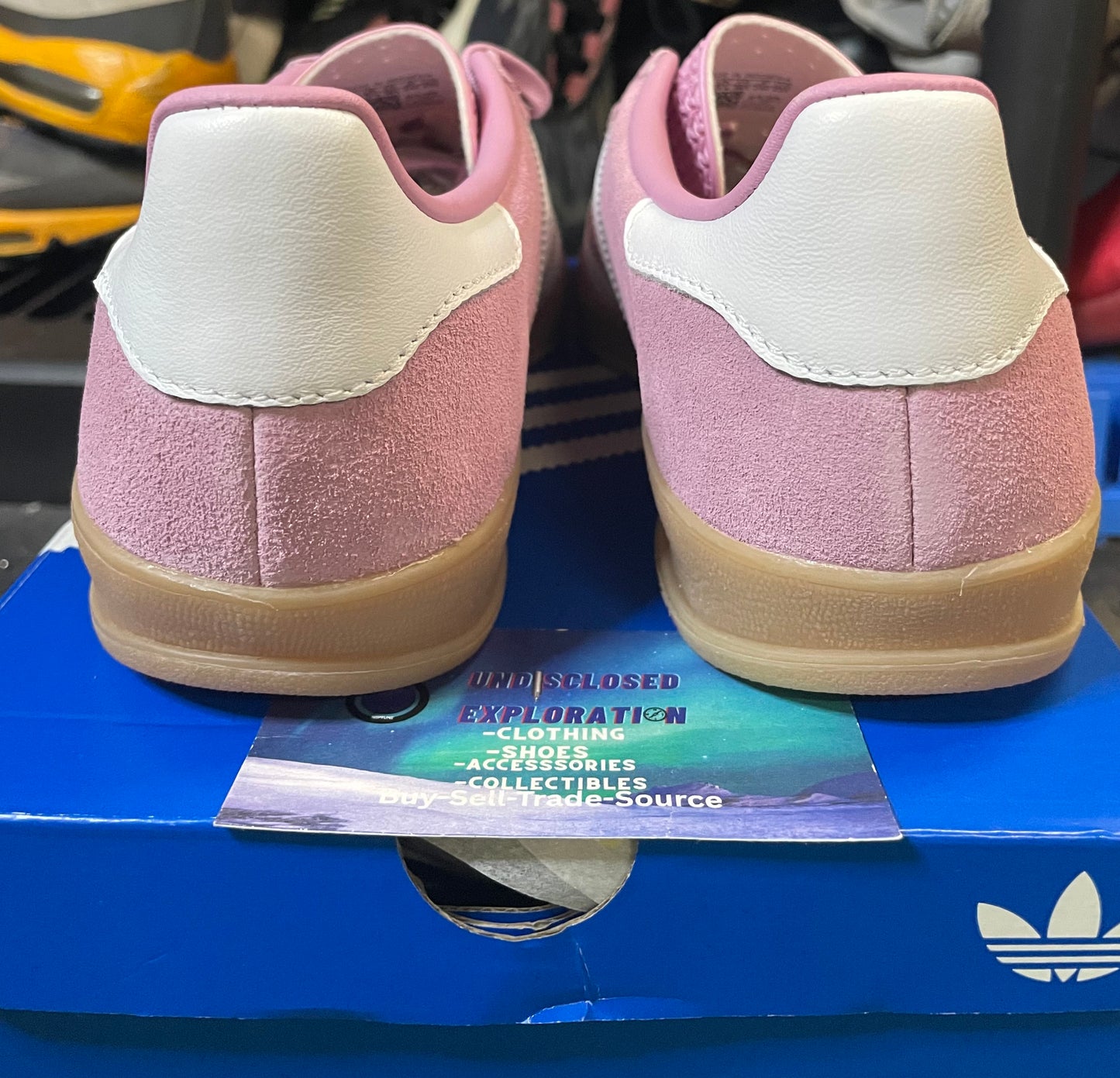 Adidas Gazelle pink gum