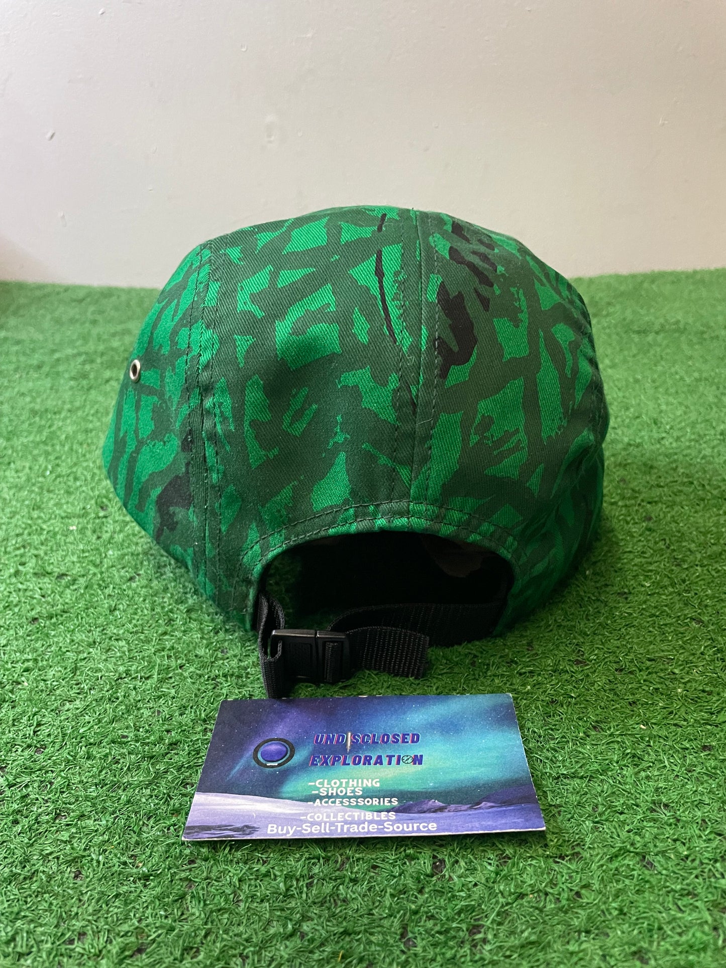 Supreme reed camo box logo hat