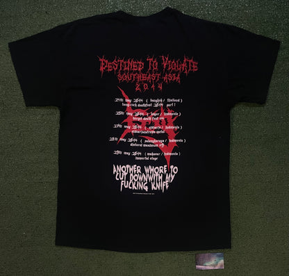 Gorgasm destined to violate Southeast Asia 2014 tee