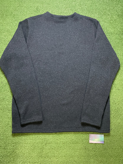 Patagonia navy Henley pullover
