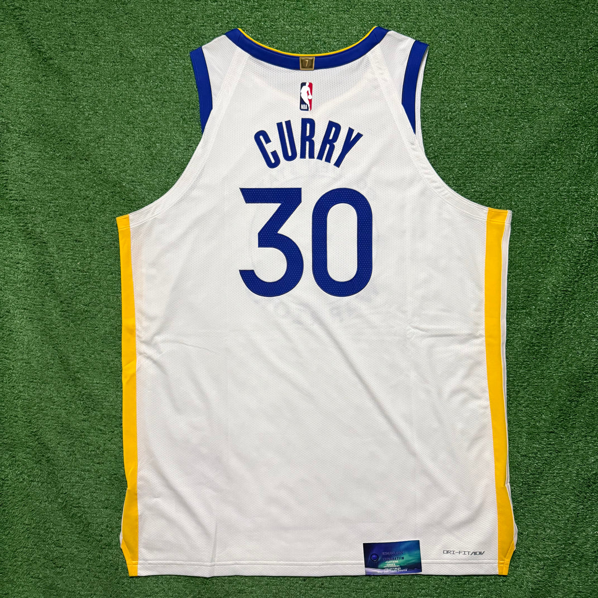 Stephen Curry Golden State Warriors Authentic Cut Jersey