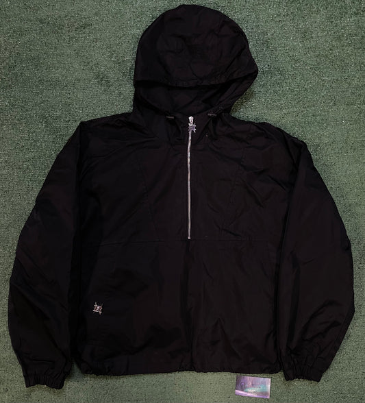 Redrum usa quarter zip black jacket