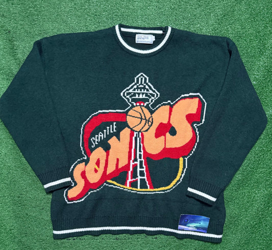 Vintage Seattle SuperSonics Crewneck Knit